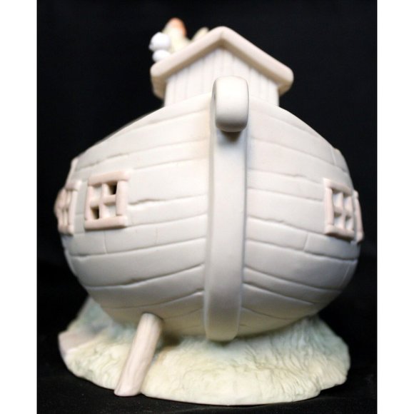 Vtg 1992 Precious Moments Noah's Ark Nightlight #530042 2 by 2 Porcelain - Picture 4 of 11